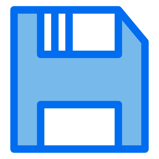 メモリー Generic Blue icon