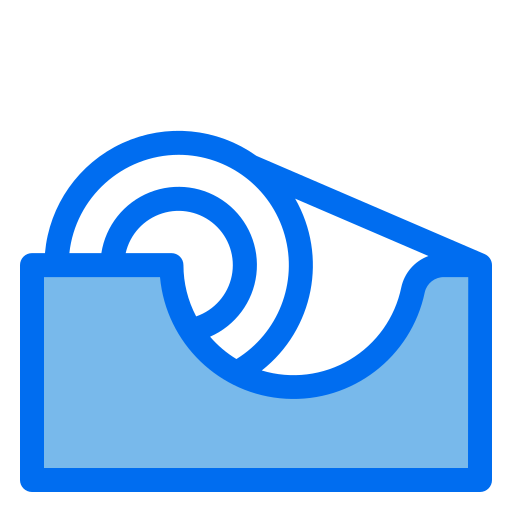 Adhesive tape Generic Blue icon