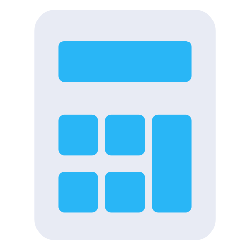 taschenrechner Generic Flat icon
