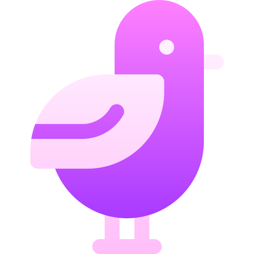 Chick Basic Gradient Gradient icon