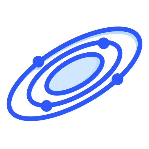 Solar System Generic Blue icon