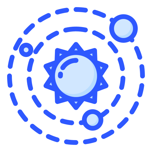 태양계 Generic Blue icon