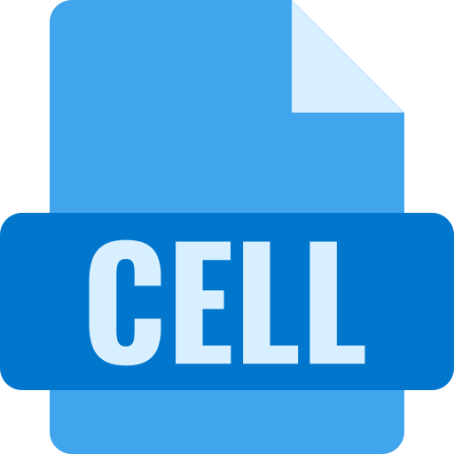 célula Generic Blue Ícone