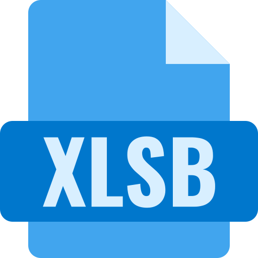 xlsb Generic Blue icon