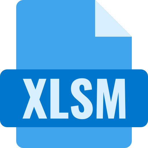 xlsm Generic Blue icon