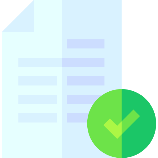 document Basic Straight Flat icoon