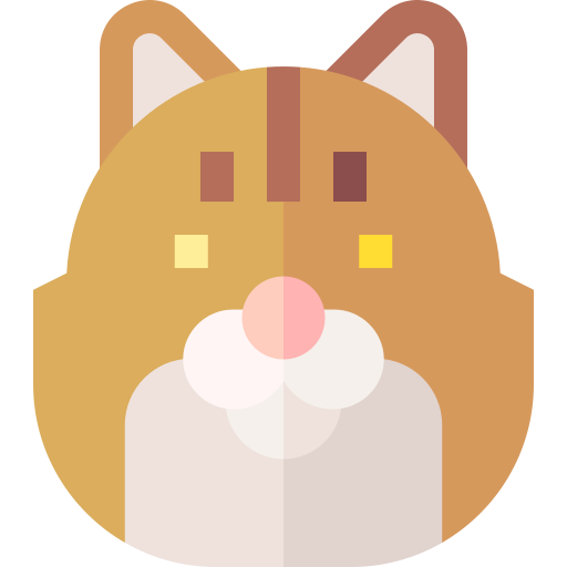 gato del bosque noruego Basic Straight Flat icono