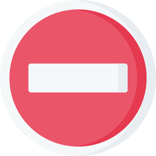 No entry Special Flat icon