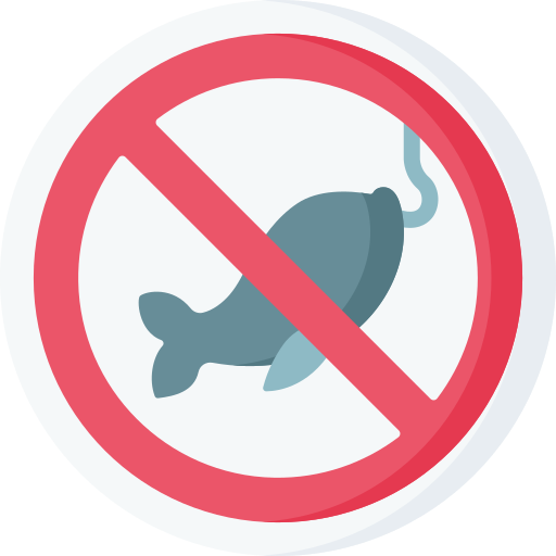 zakaz łowienia ryb Special Flat ikona