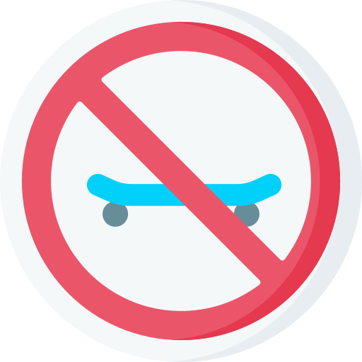 No skateboard Special Flat icon