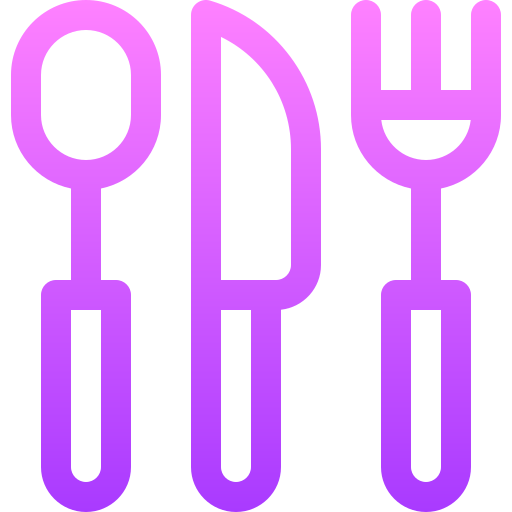 utensili da cucina Basic Gradient Lineal color icona