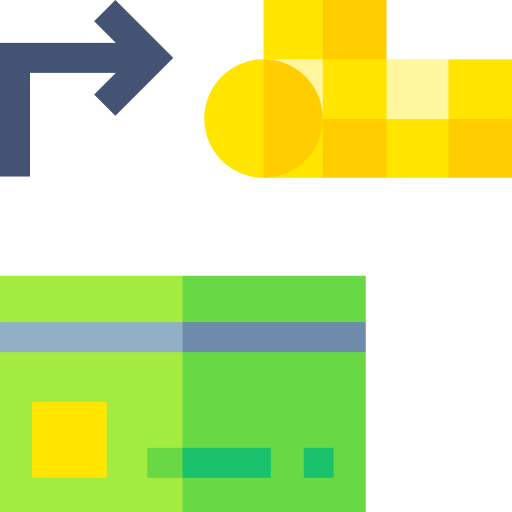 cambio Basic Straight Flat icono
