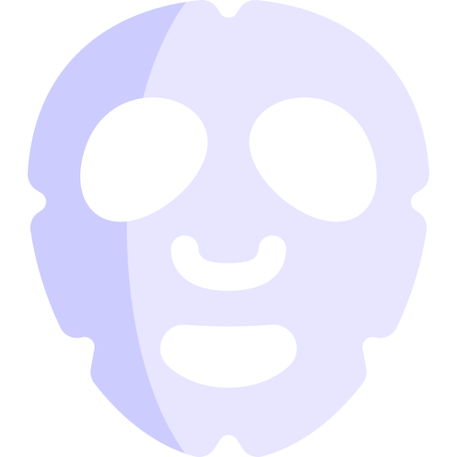 Facial mask Kawaii Flat icon