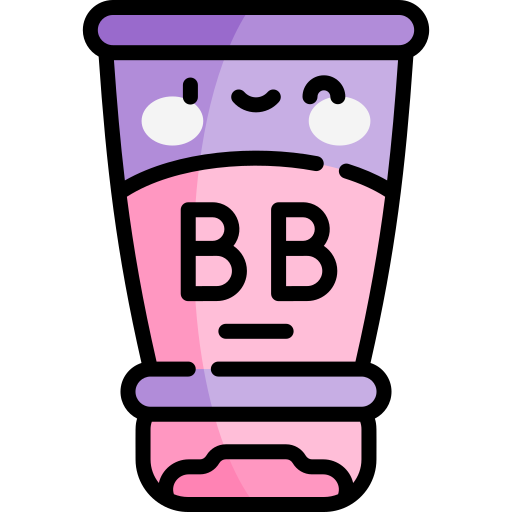 bb crème Kawaii Lineal color icoon