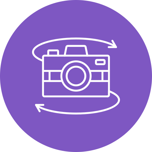 360度カメラ Generic Flat icon