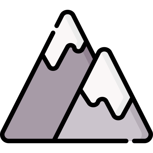 montanhas Special Lineal color Ícone