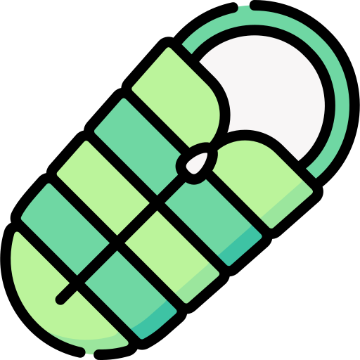 Sleeping Bag Special Lineal color icon