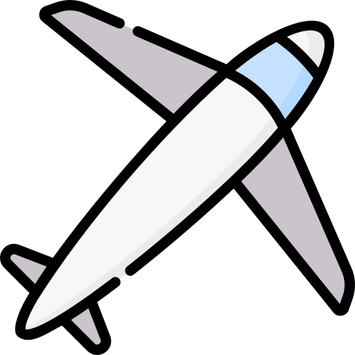 비행기 Special Lineal color icon