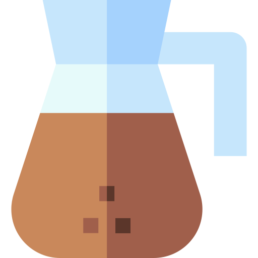 Coffee jar Basic Straight Flat icon
