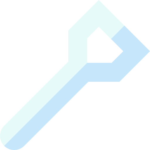 Bottle opener Basic Straight Flat icon