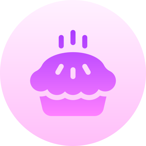 케이크 Basic Gradient Circular icon