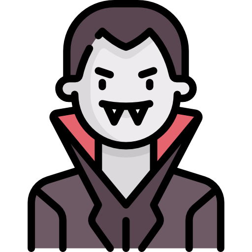 wampir Special Lineal color ikona
