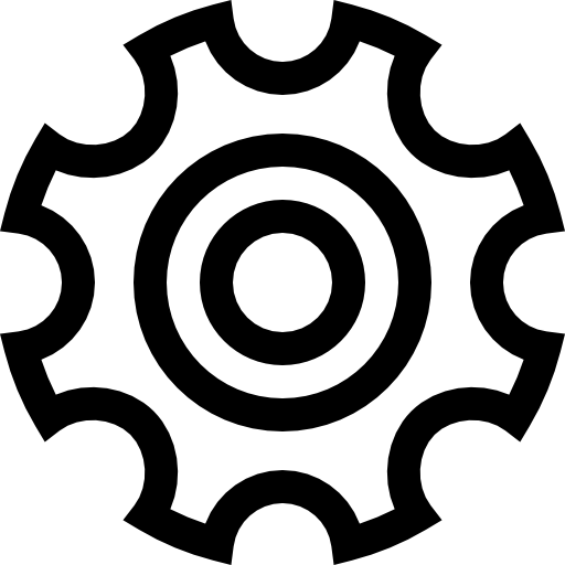 zahnrad Basic Straight Lineal icon