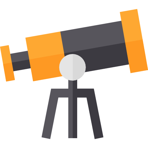 télescope Basic Straight Flat Icône