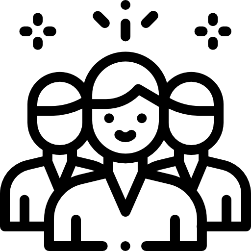 グループ Detailed Rounded Lineal icon