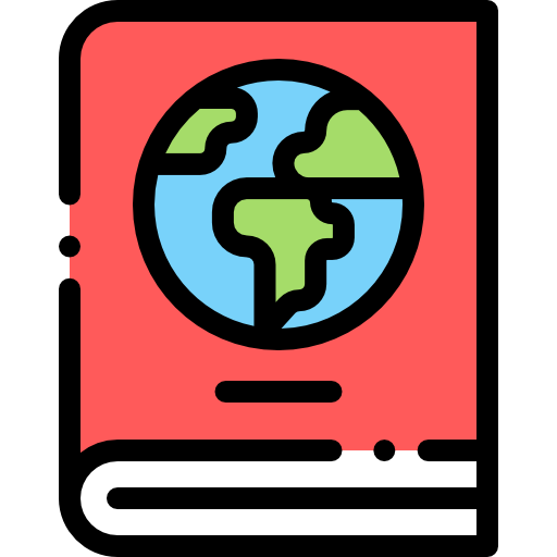 geografie Detailed Rounded Lineal color icoon