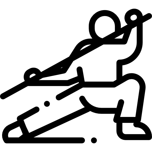 무술 Detailed Rounded Lineal icon