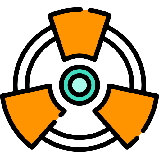 Radiation Special Lineal color icon