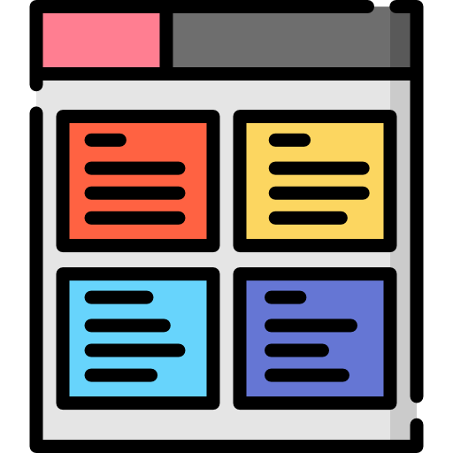 storyboard Special Lineal color icon