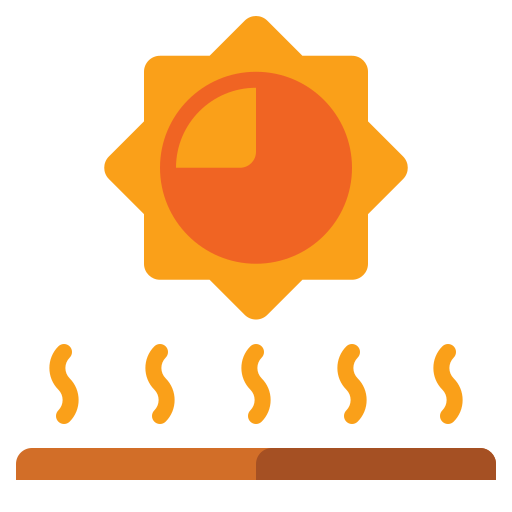 ola de calor Generic Flat icono