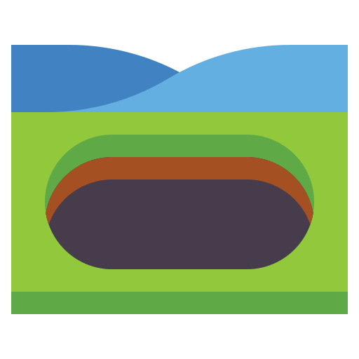zapadlisko Generic Flat ikona