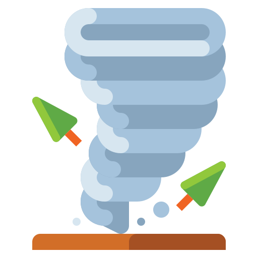 tornado Generic Flat Ícone