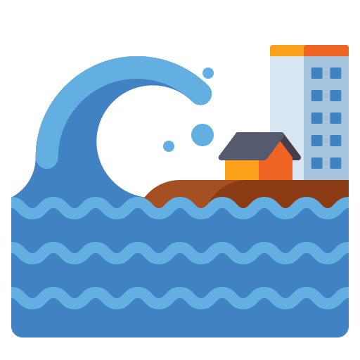 tsunami Generic Flat icon