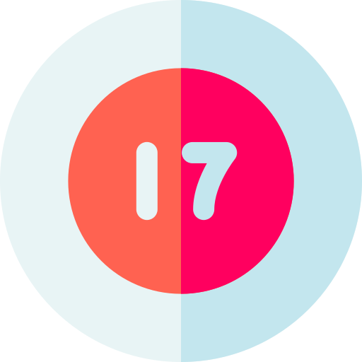 loteria Basic Rounded Flat ikona