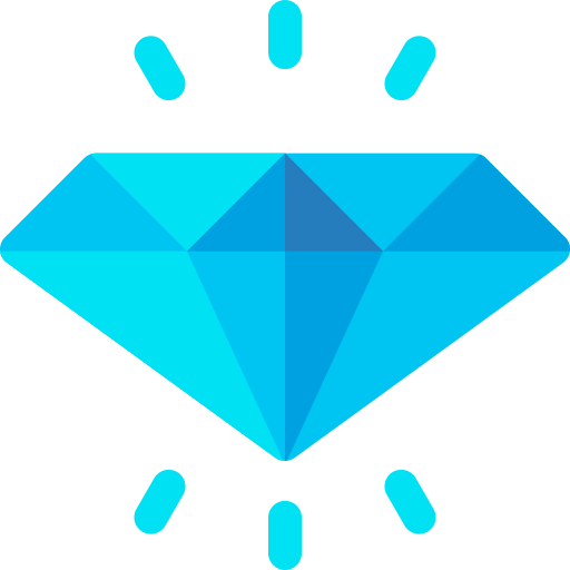 diamante Basic Rounded Flat icona