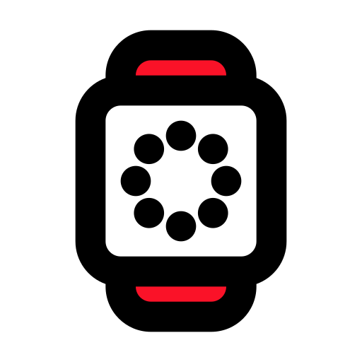 reloj de pulsera Generic Outline Color icono