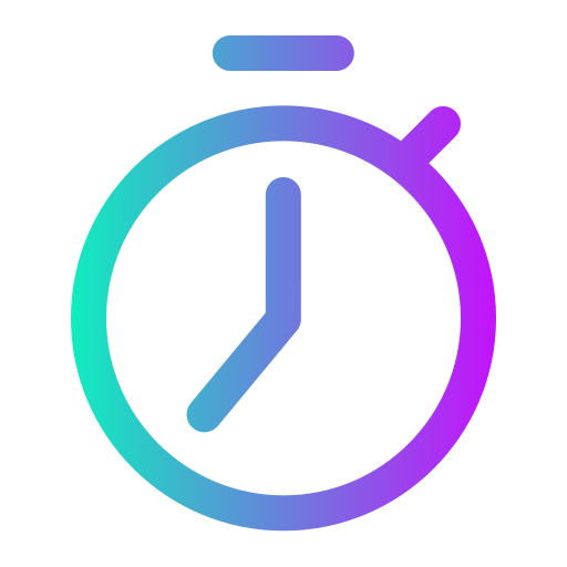 stopwatch Generic Gradient icoon