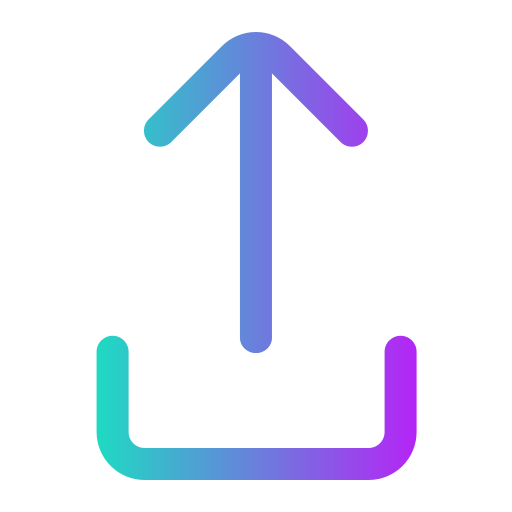 hochladen Generic Gradient icon