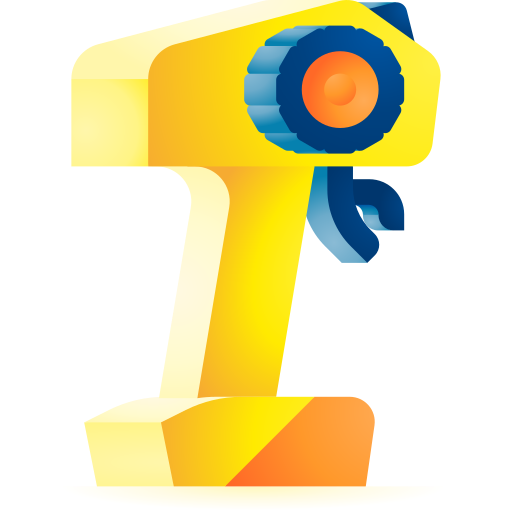 transmisor 3D Toy Gradient icono