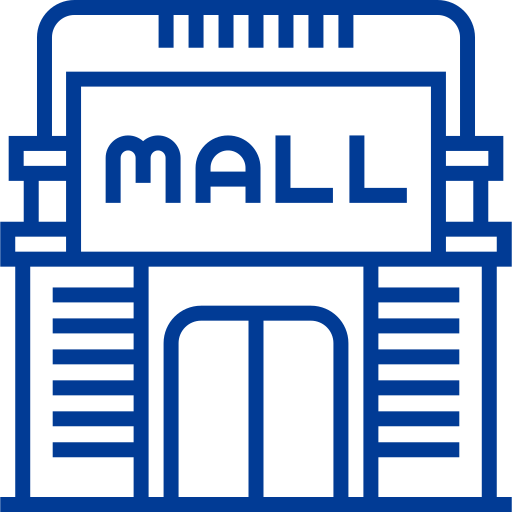 Mall Detailed bright Lineal icon