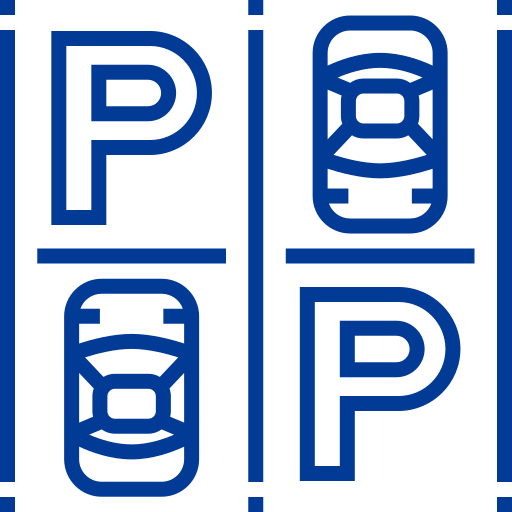 parkplätze Detailed bright Lineal icon