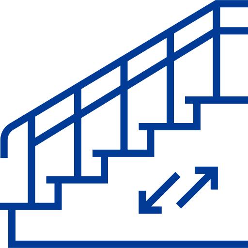 Stairs Detailed bright Lineal icon