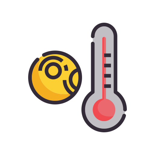 thermometer Generic Outline Color icoon