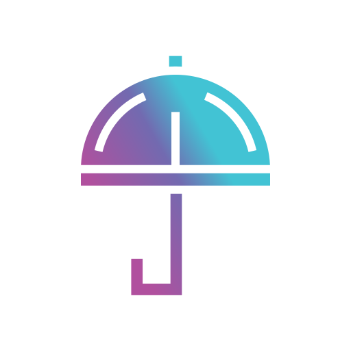 ombrello Generic Flat Gradient icona