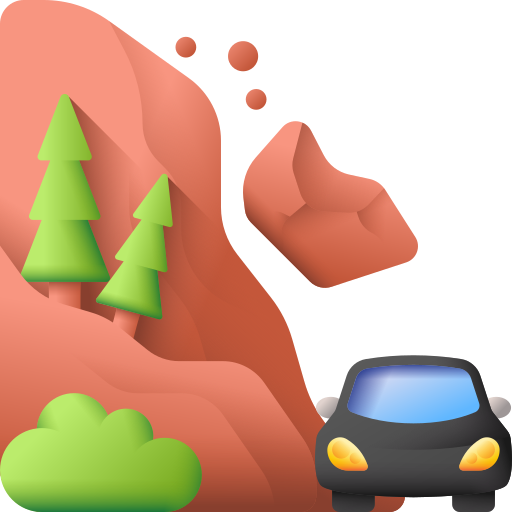 Landslide 3D Color icon