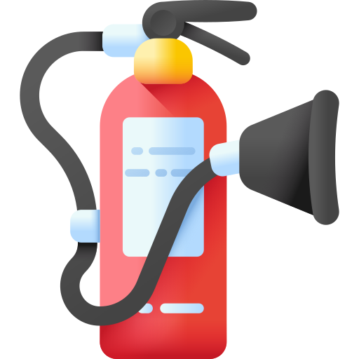 Extinguisher 3D Color icon
